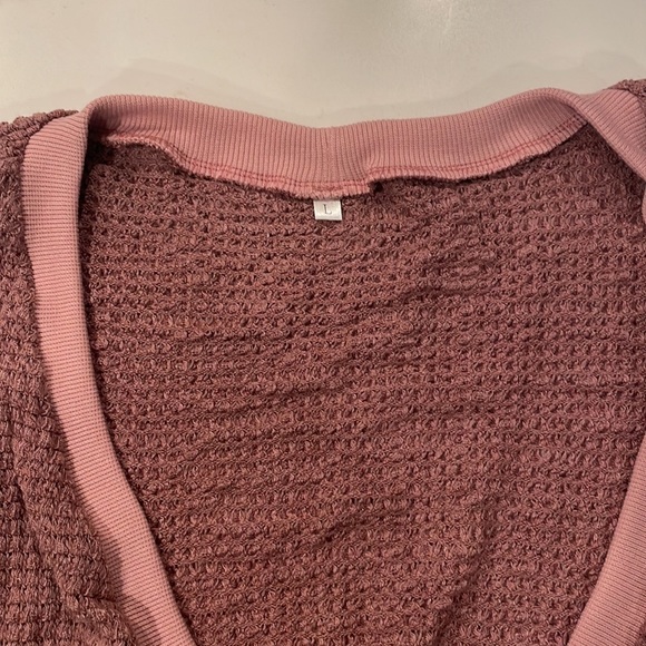 Tobi waffle knit sweater size large - Picture 3 of 3